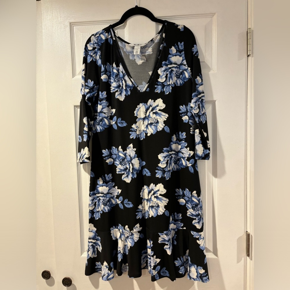 WHBM Floral Dress